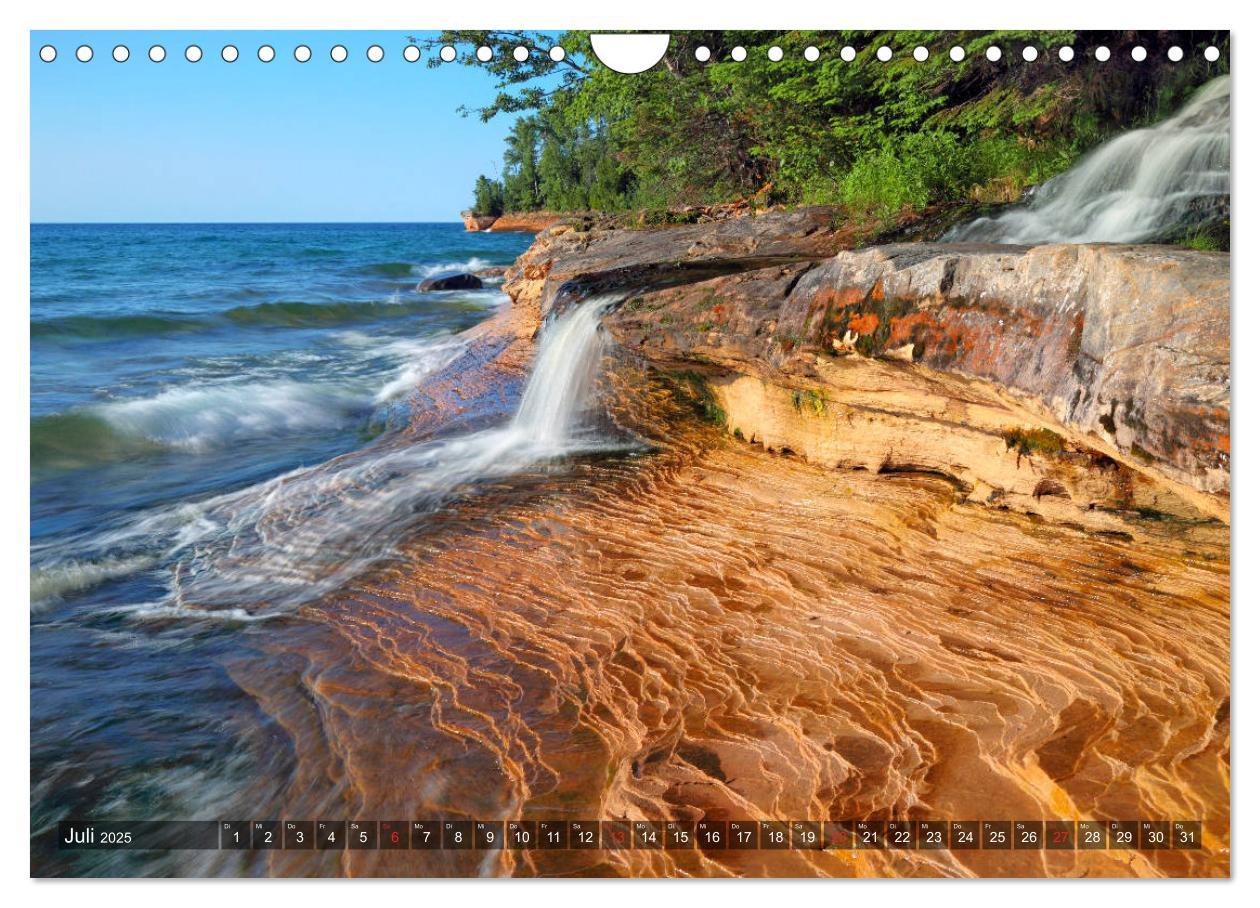 Bild: 9783435166510 | Great Lakes - Die großen Seen (Wandkalender 2025 DIN A4 quer),...