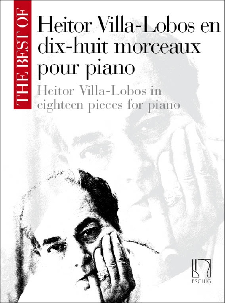 Cover: 9790045045364 | The Best of Heitor Villa-Lobos | en dix-huit morceaux pour piano