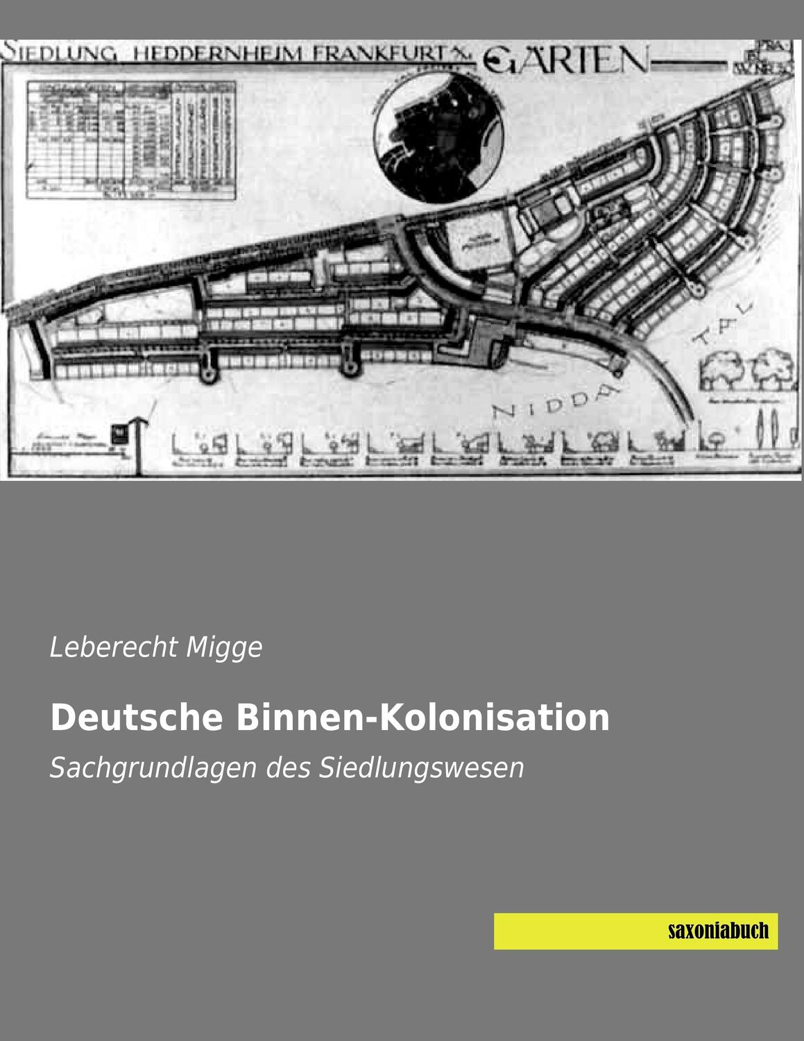 Cover: 9783957704672 | Deutsche Binnen-Kolonisation | Sachgrundlagen des Siedlungswesen