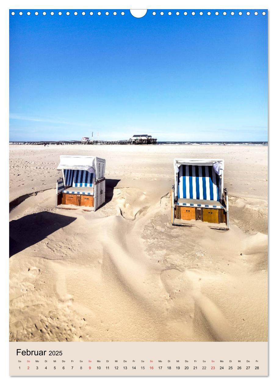 Bild: 9783435964321 | NORDSEEFLAIR - St. Peter Ording und Westerhever (Wandkalender 2025...