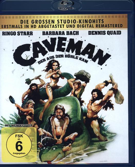 Cover: 4250124343552 | Caveman - Der aus der Höhle kam, 1 Blu-ray | Blu-ray Disc | Deutsch