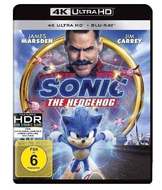 Cover: 5053083216689 | Sonic the Hedgehog 4K, 2 UHD-Blu-ray | Blu-ray Disc | 2020 | Paramount