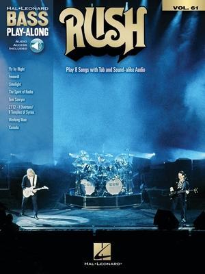 Cover: 9781540097538 | Rush - Hal Leonard Bass Play-Along Volume 61: Play 8 Songs with Tab...