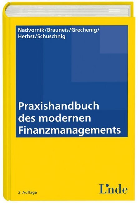 Cover: 9783707333787 | Praxishandbuch des modernen Finanzmanagements | Nadvornik (u. a.)