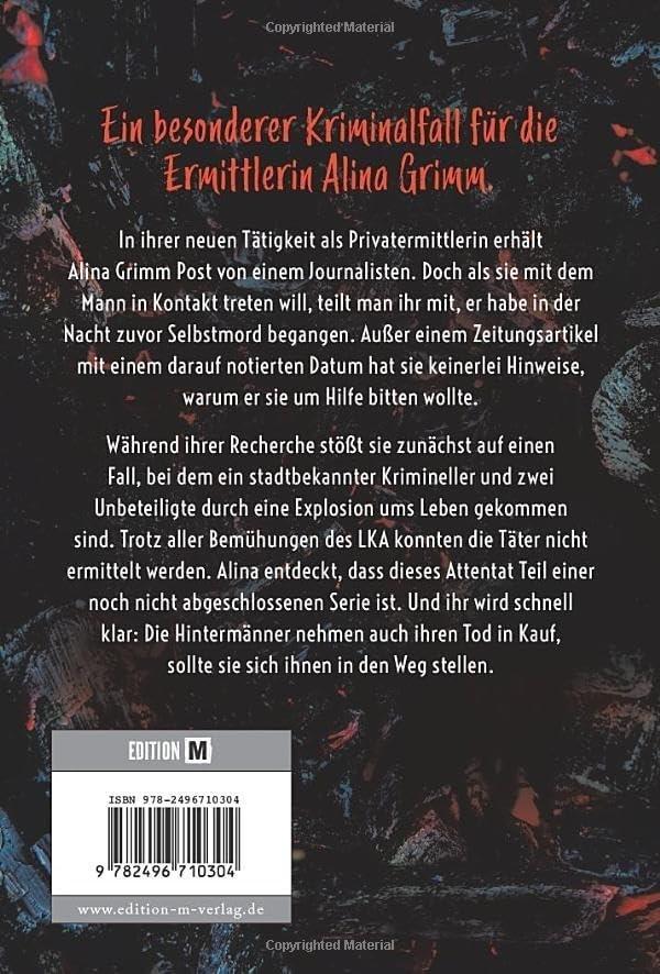 Rückseite: 9782496710304 | Die Leere der Nacht | Alexander Hartung | Taschenbuch | Alina Grimm