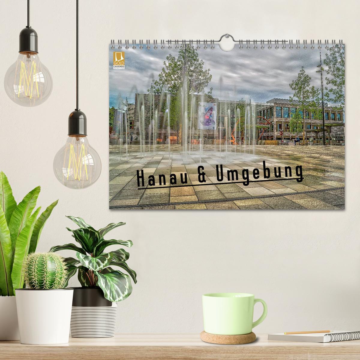 Bild: 9783435549399 | Hanau und Umgebung (Wandkalender 2025 DIN A4 quer), CALVENDO...