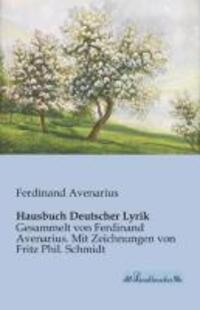 Cover: 9783955630591 | Hausbuch Deutscher Lyrik | Ferdinand Avenarius | Taschenbuch | 320 S.