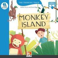 Cover: 9783990458495 | The Thinking Train, Level b / MONKEY ISLAND, mit Online-Code | 2019