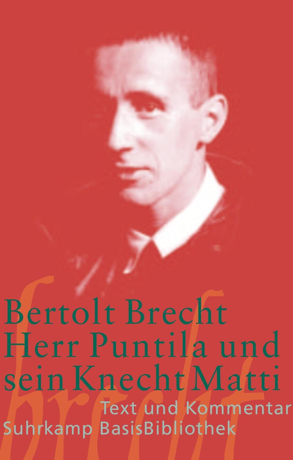 Cover: 9783518188507 | Herr Puntila und sein Knecht Matti | Volksstück | Bertolt Brecht