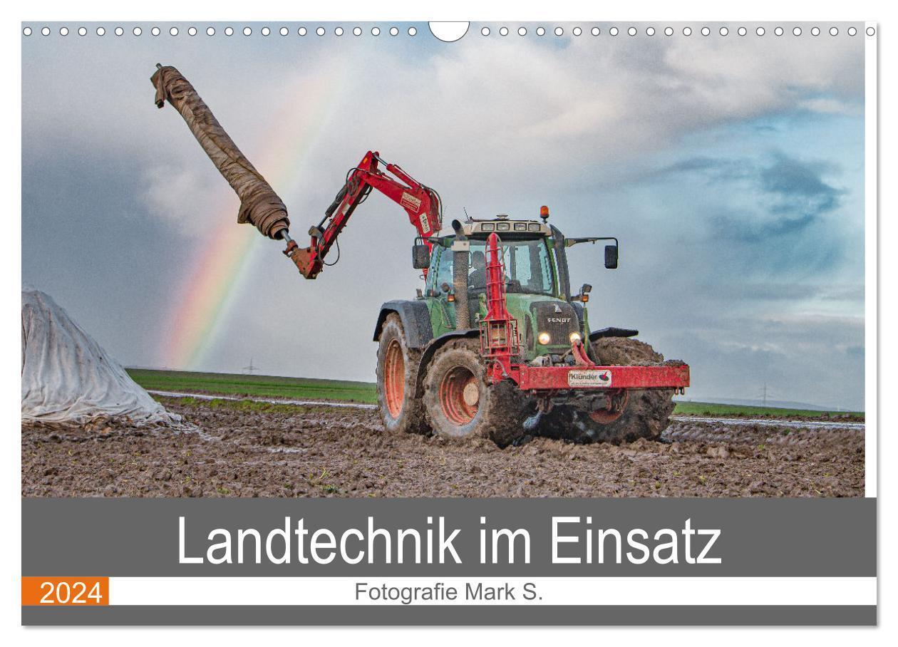 Cover: 9783675631335 | Landtechnik im Einsatz (Wandkalender 2024 DIN A3 quer), CALVENDO...