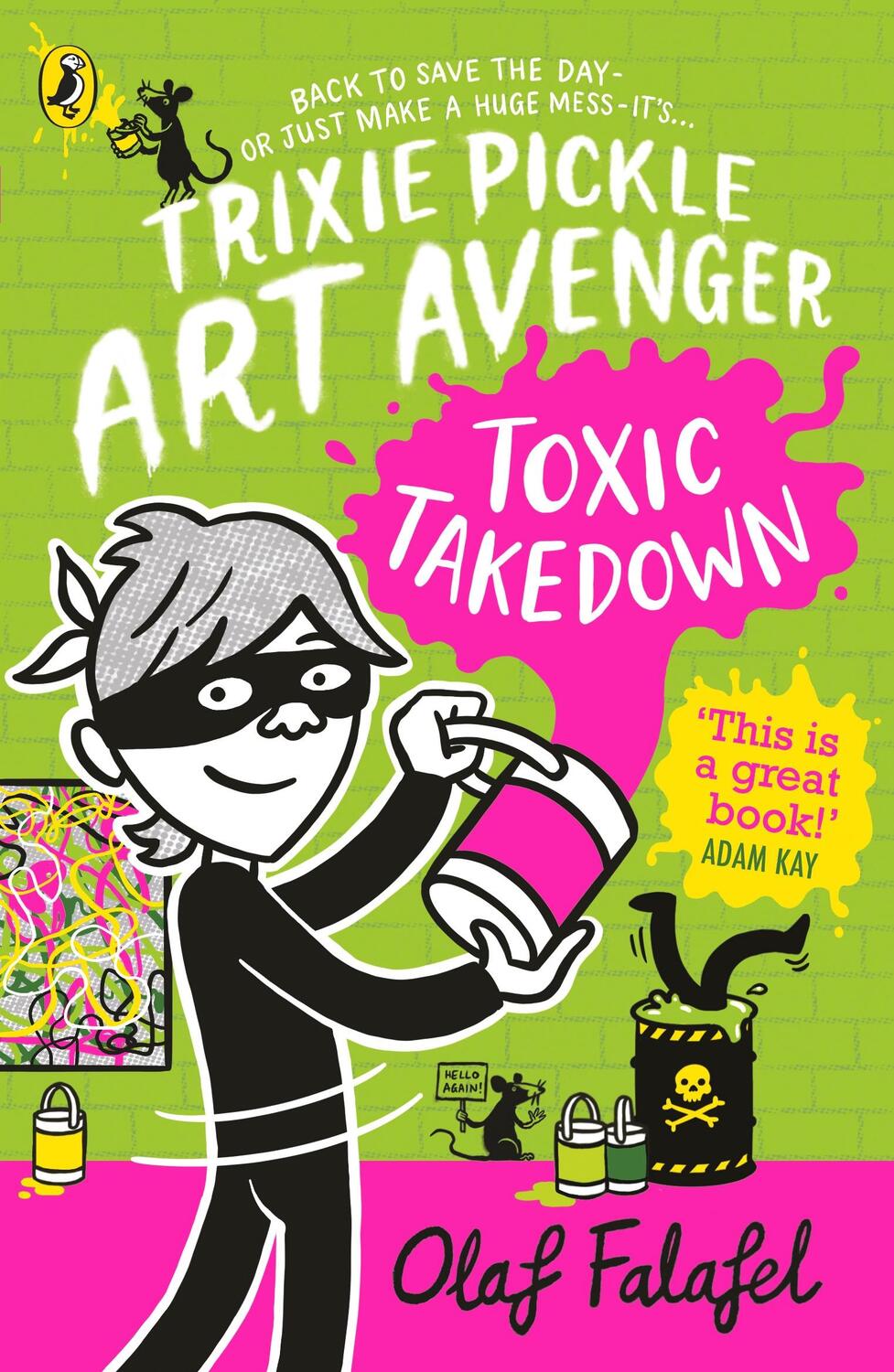 Cover: 9780241537664 | Trixie Pickle Art Avenger: Toxic Takedown | Olaf Falafel | Taschenbuch