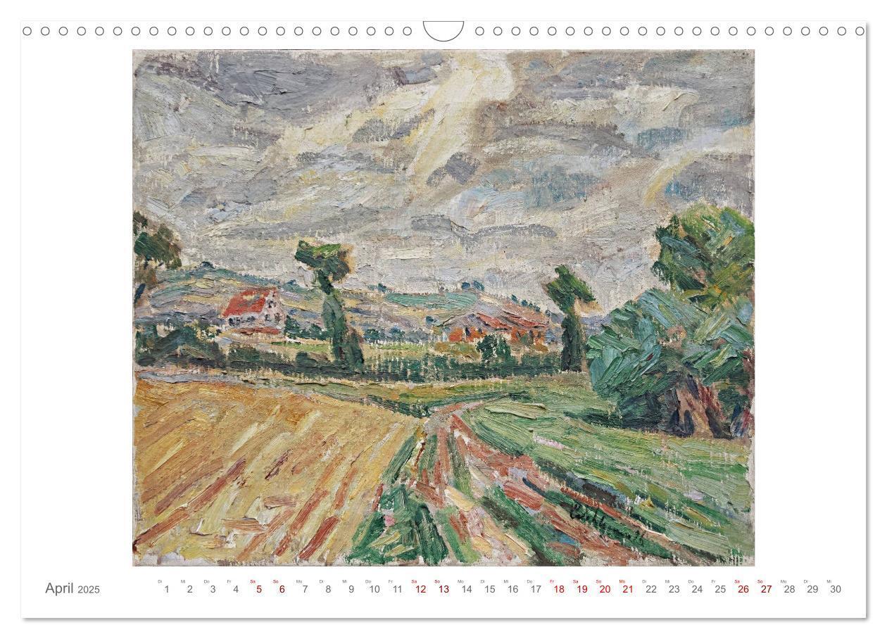 Bild: 9783435132874 | Landschaft im Licht. Daniel Wohlgemuth 1876-1967 (Wandkalender 2025...