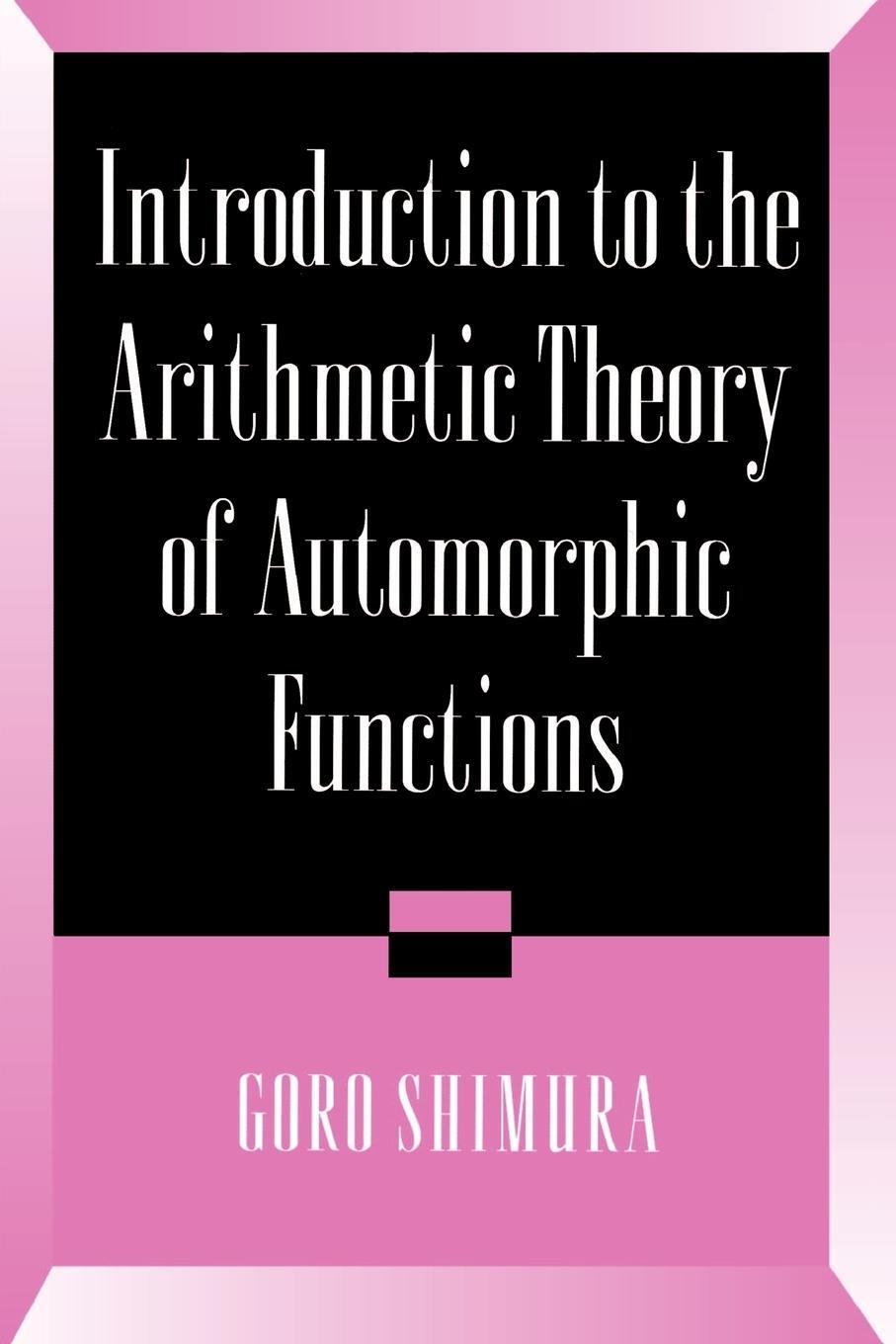 Cover: 9780691080925 | Introduction to Arithmetic Theory of Automorphic Functions | Shimura