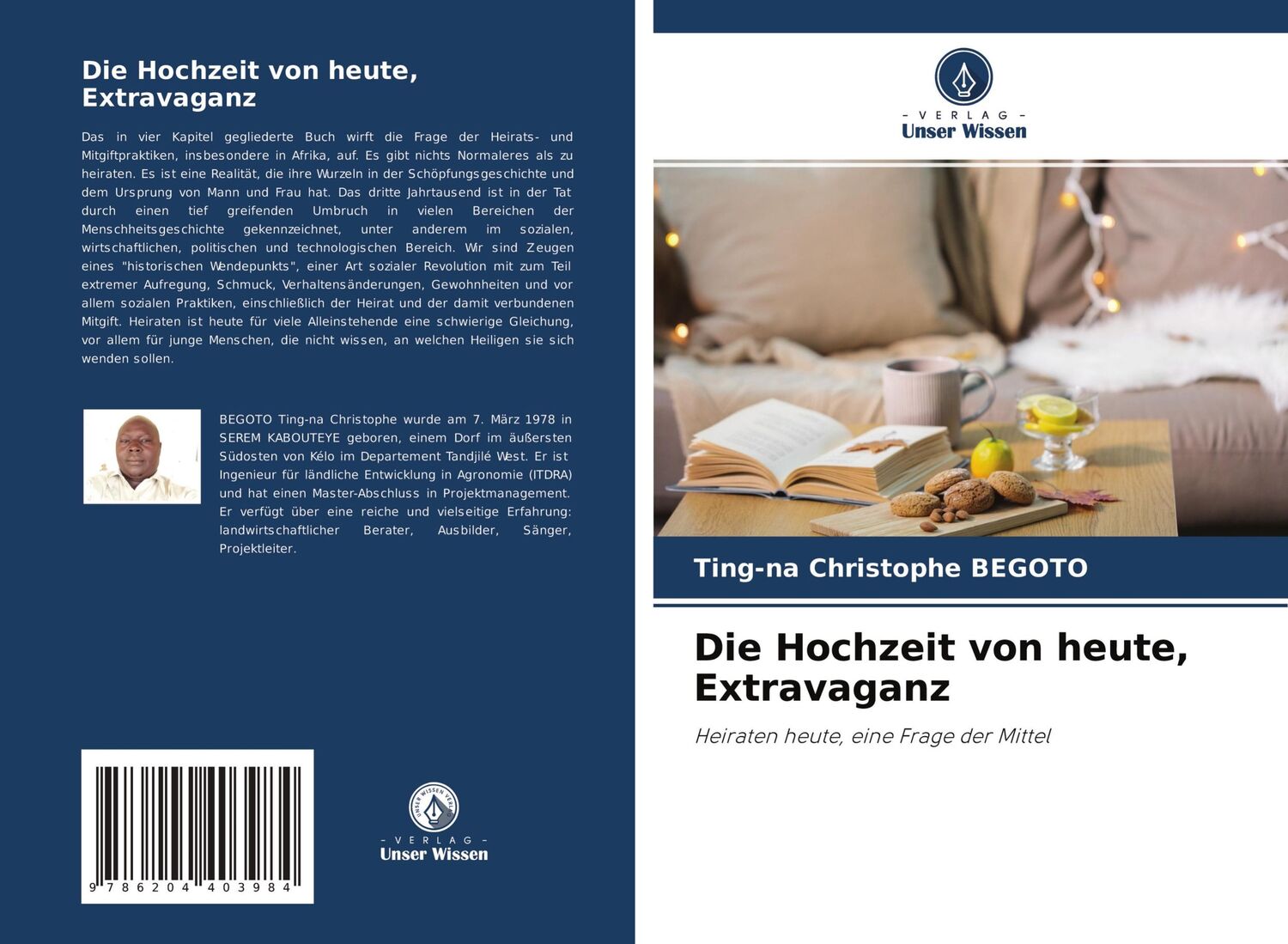 Cover: 9786204403984 | Die Hochzeit von heute, Extravaganz | Ting-Na Christophe Begoto | Buch