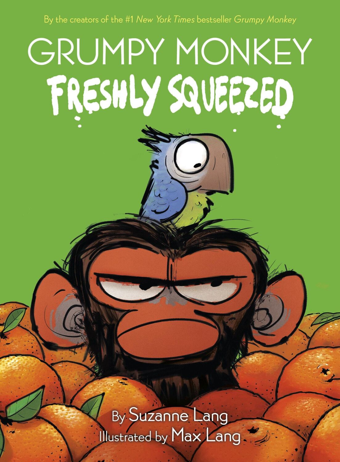 Cover: 9780593306017 | Grumpy Monkey Freshly Squeezed | A Graphic Novel Chapter Book | Lang