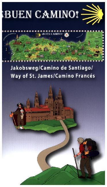 Cover: 9783946040040 | Erlebniskarte Buen Camino - Für alle Jakobsweg-Begeisterte. Oder...