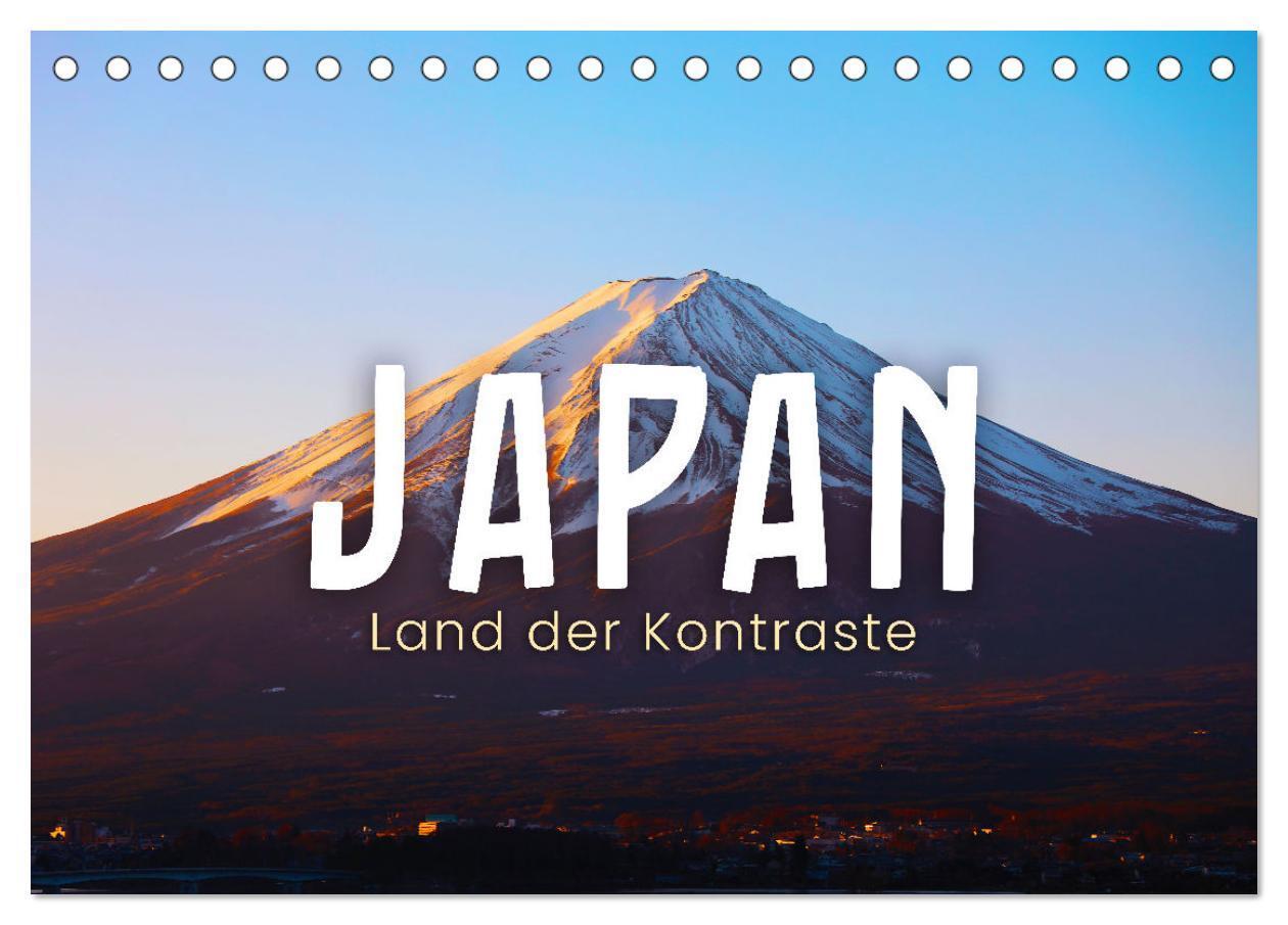 Cover: 9783675436084 | Japan - Land der Kontraste (Tischkalender 2024 DIN A5 quer),...