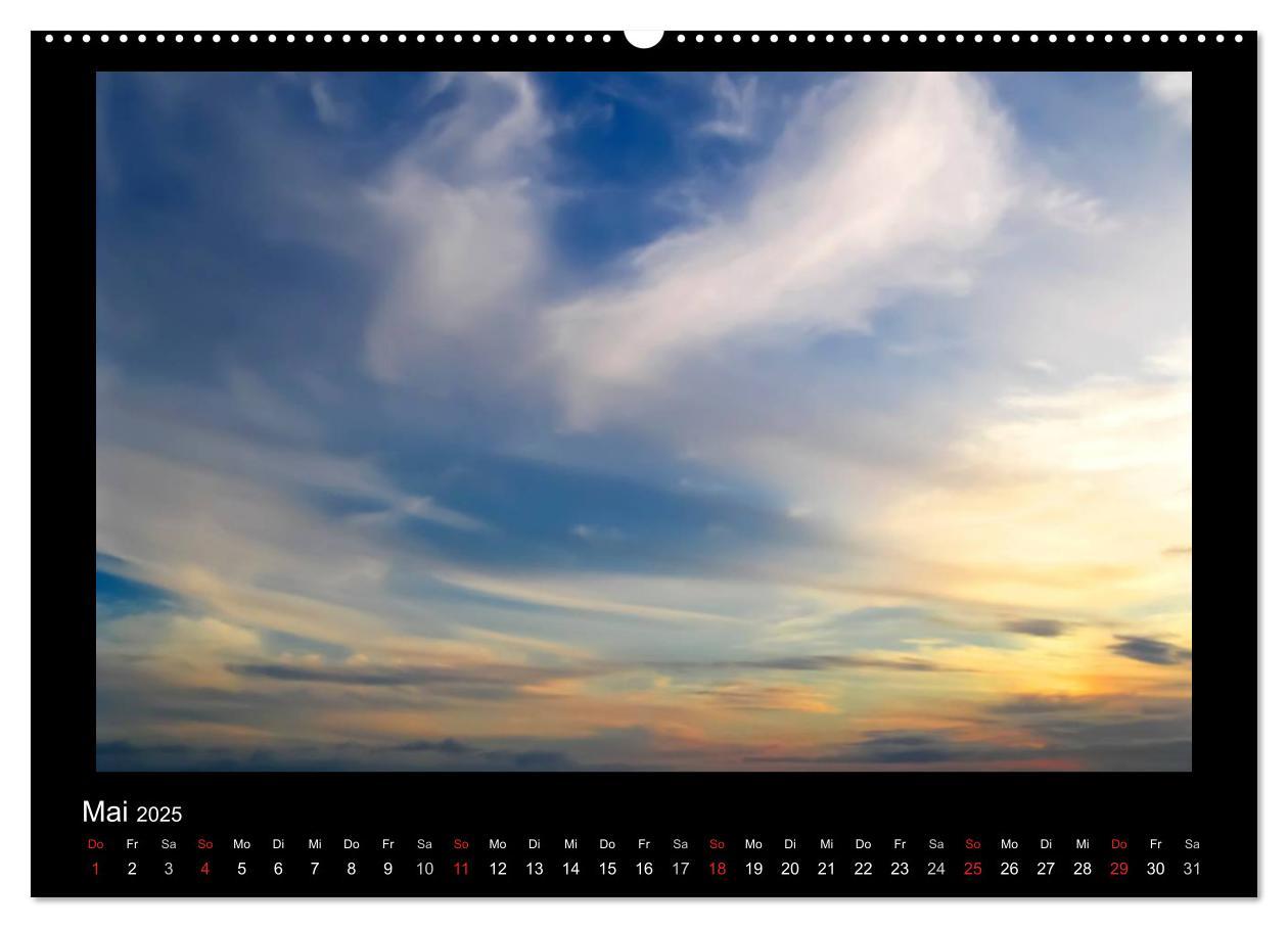 Bild: 9783435831715 | Wolkenbilder (hochwertiger Premium Wandkalender 2025 DIN A2 quer),...