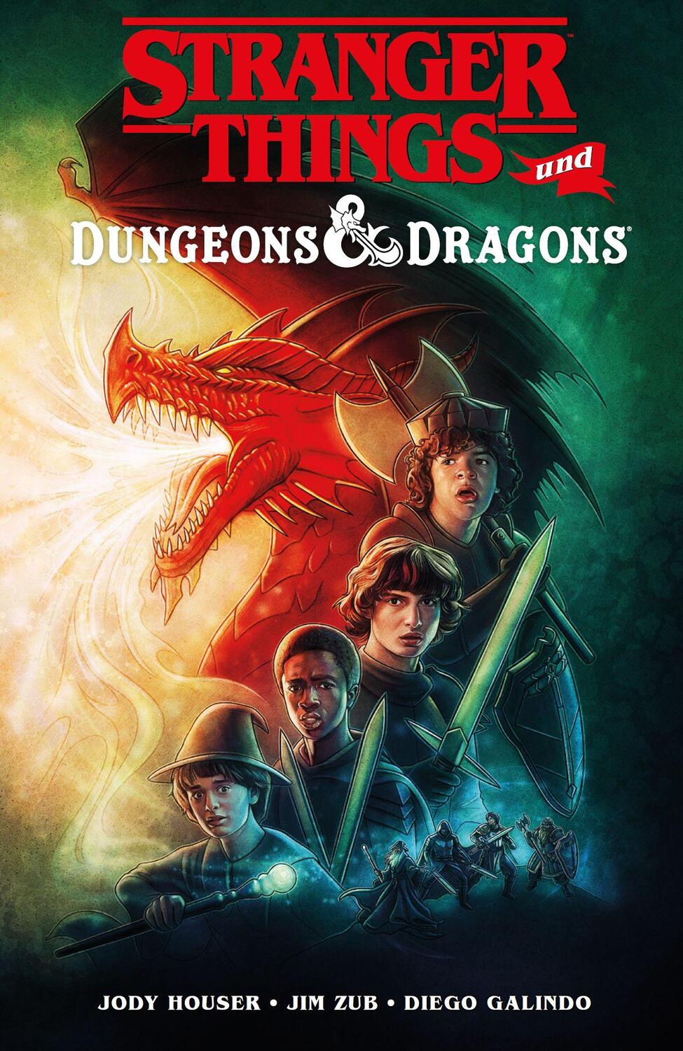 Cover: 9783741625282 | Stranger Things und Dungeons &amp; Dragons | Das Comic-Crossover | Buch