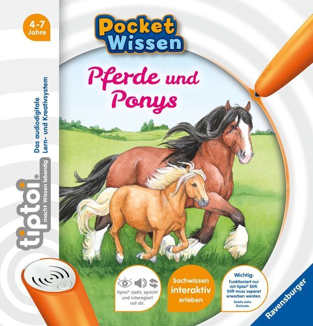 Cover: 9783473554089 | tiptoi® Pferde und Ponys; . | Yvonne Follert | Taschenbuch | 16 S.
