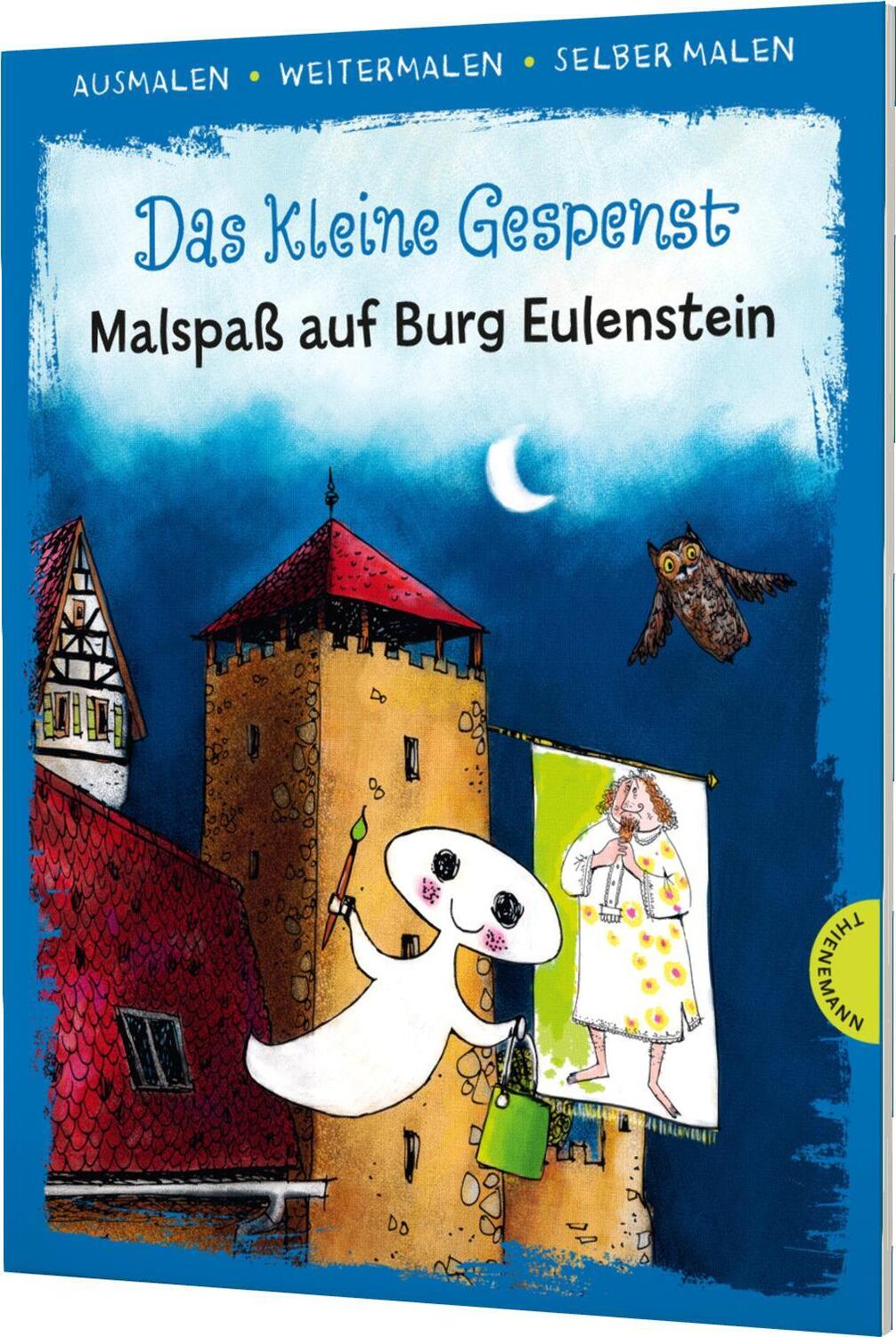 Cover: 9783522185783 | Das kleine Gespenst. Malspaß auf Burg Eulenstein (Ausmalen,...