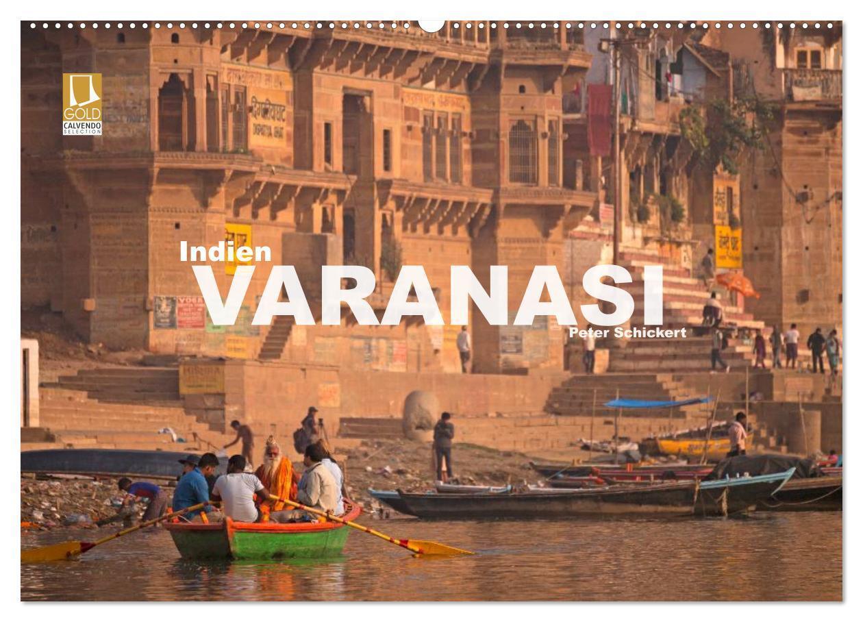 Cover: 9783383413421 | Indien - Varanasi (Wandkalender 2024 DIN A2 quer), CALVENDO...