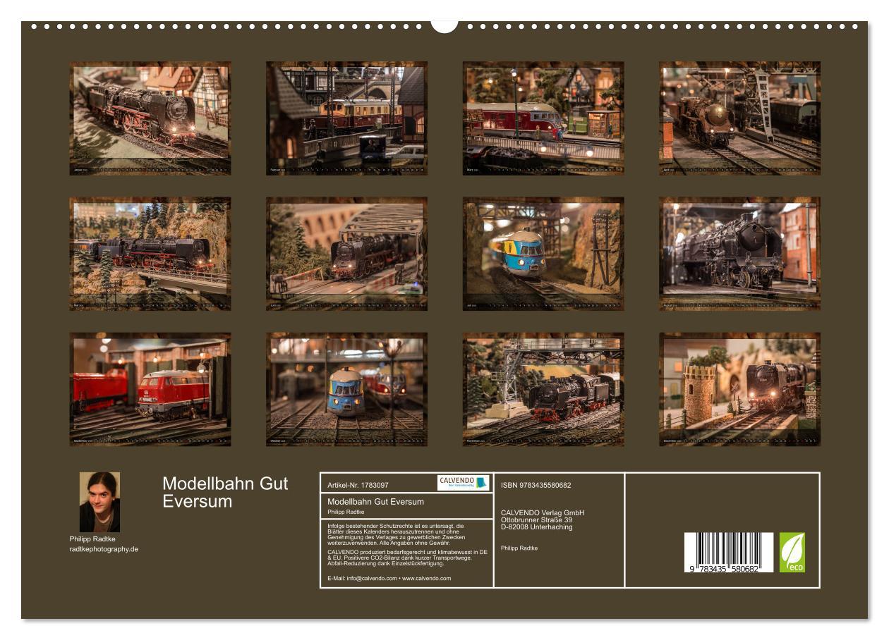 Bild: 9783435580682 | Modellbahn Gut Eversum (hochwertiger Premium Wandkalender 2025 DIN...