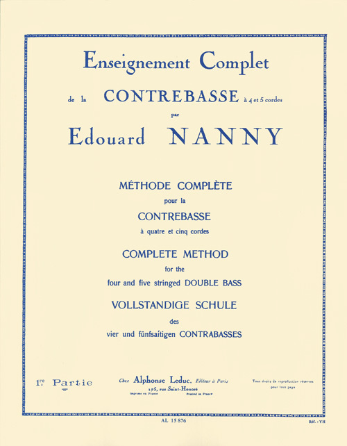 Cover: 9790046158766 | Methode 1 | Nanny | Buch | Alphonse Leduc | EAN 9790046158766