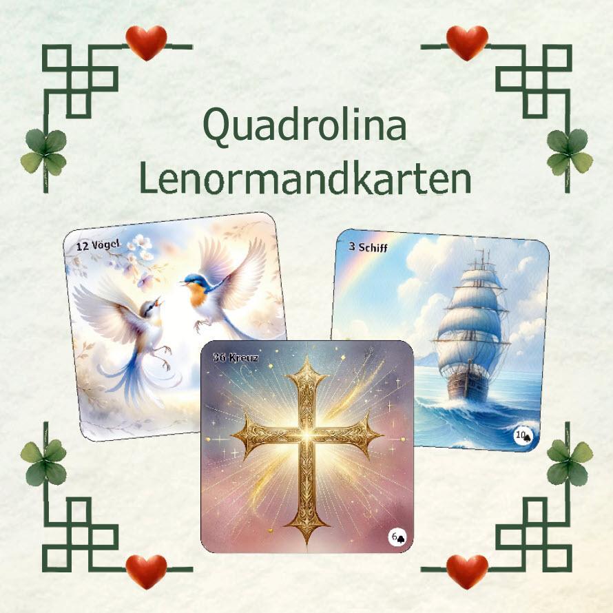 Cover: 4260399371945 | Quadrolina Lenormandkarten | Angelina Schulze | Taschenbuch | 48 S.