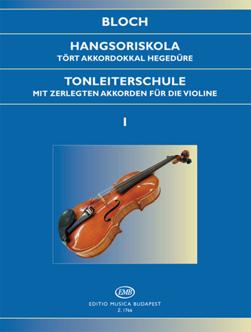 Cover: 9790080017661 | Tonleiterschule I op. 5 mit zerlegten Akkorden | Jozsef Bloch | Buch