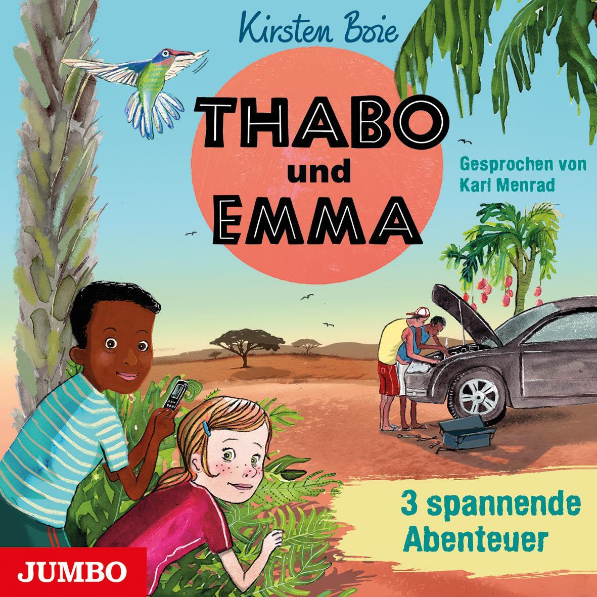 Cover: 9783833746970 | Thabo und Emma. 3 spannende Abenteuer | Kirsten Boie | Audio-CD | 2023