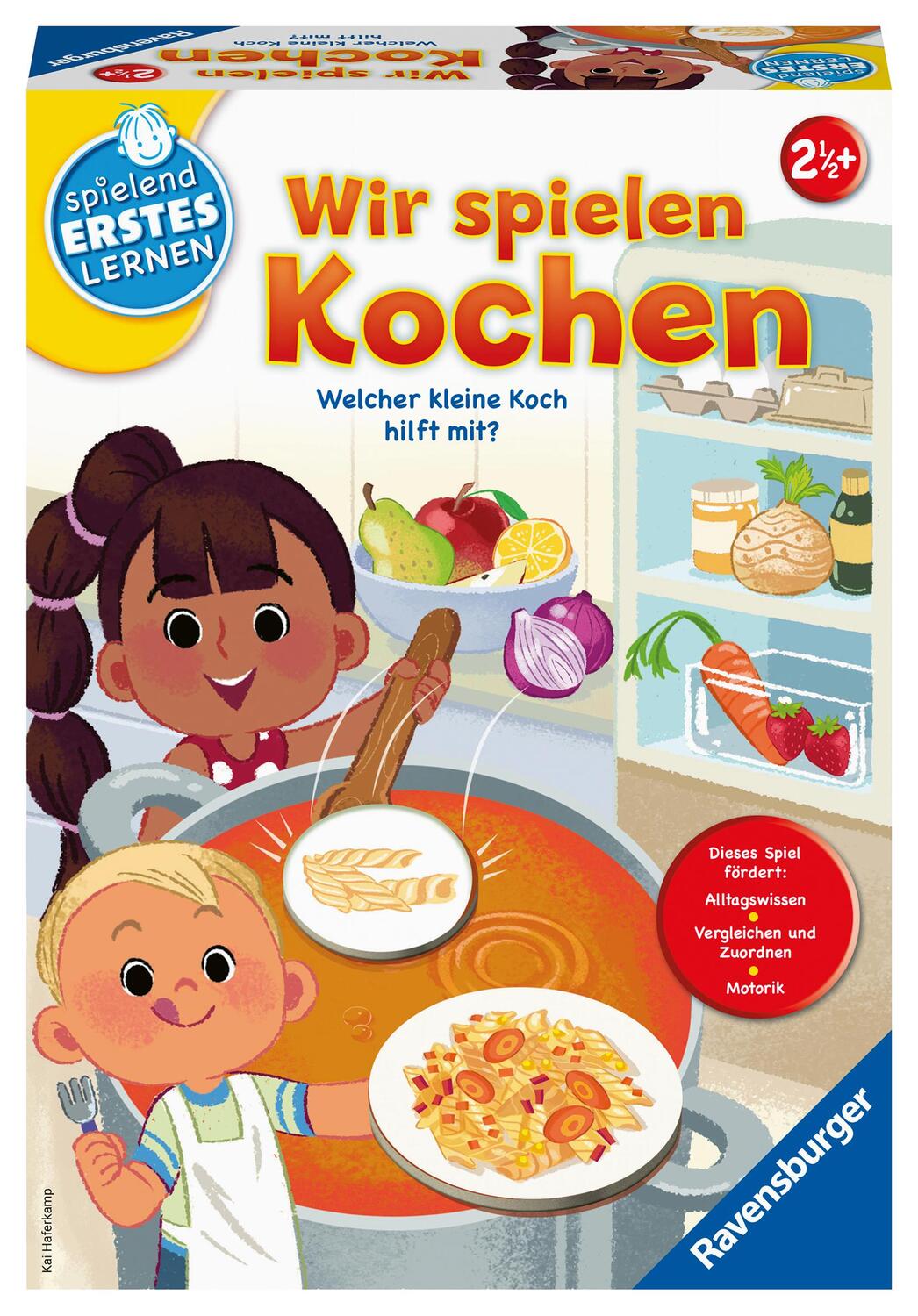 Cover: 4005556247349 | Ravensburger 24734 - Wir spielen Kochen - Lernspiel für Kinder ab...