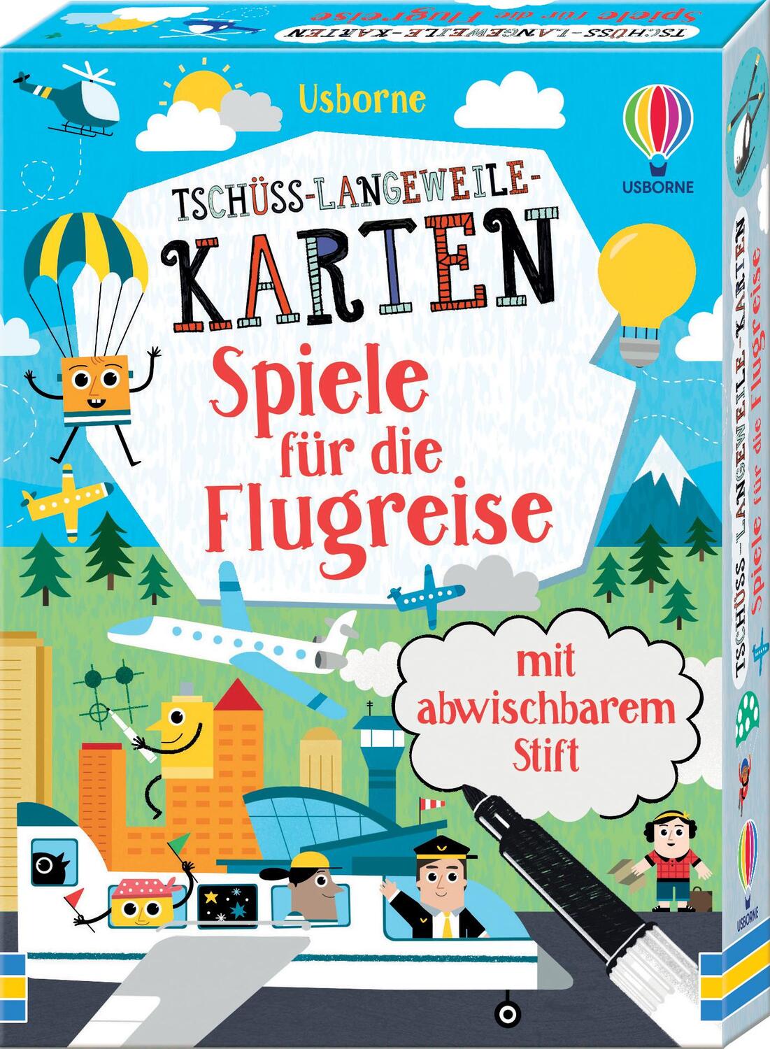 Cover: 9781789417500 | Tschüss-Langeweile-Karten: Spiele für die Flugreise | Prentice (u. a.)