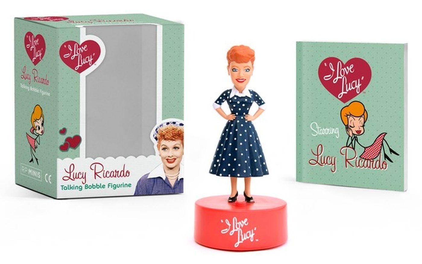 Cover: 9780762471775 | I Love Lucy: Lucy Ricardo Talking Bobble Figurine | Elisabeth Edwards