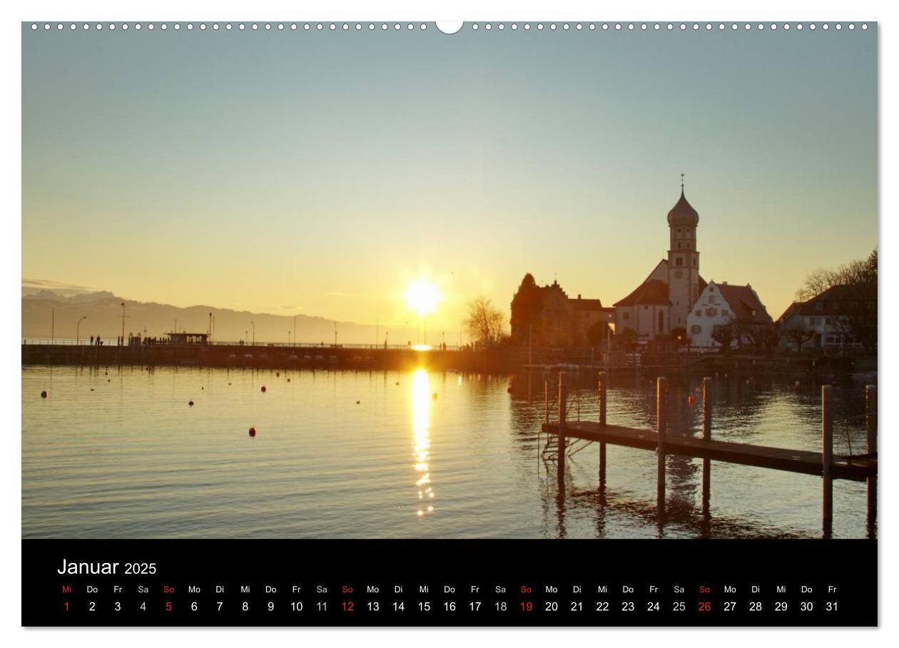 Bild: 9783435788828 | Ein Jahr am BODENSEE (hochwertiger Premium Wandkalender 2025 DIN A2...