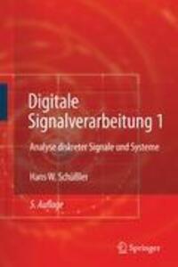 Cover: 9783540782506 | Digitale Signalverarbeitung 1 | Analyse diskreter Signale und Systeme