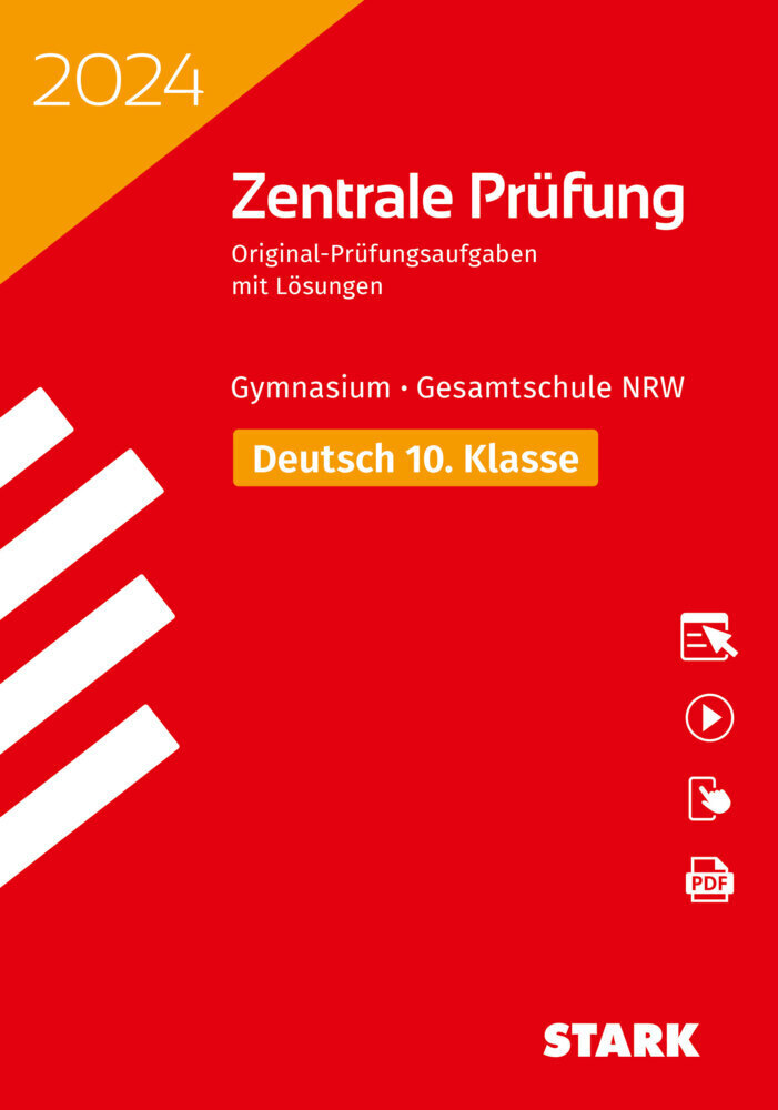 Cover: 9783849056766 | STARK Zentrale Prüfung 2024 - Deutsch 10. Klasse - NRW, m. 1 Buch,...