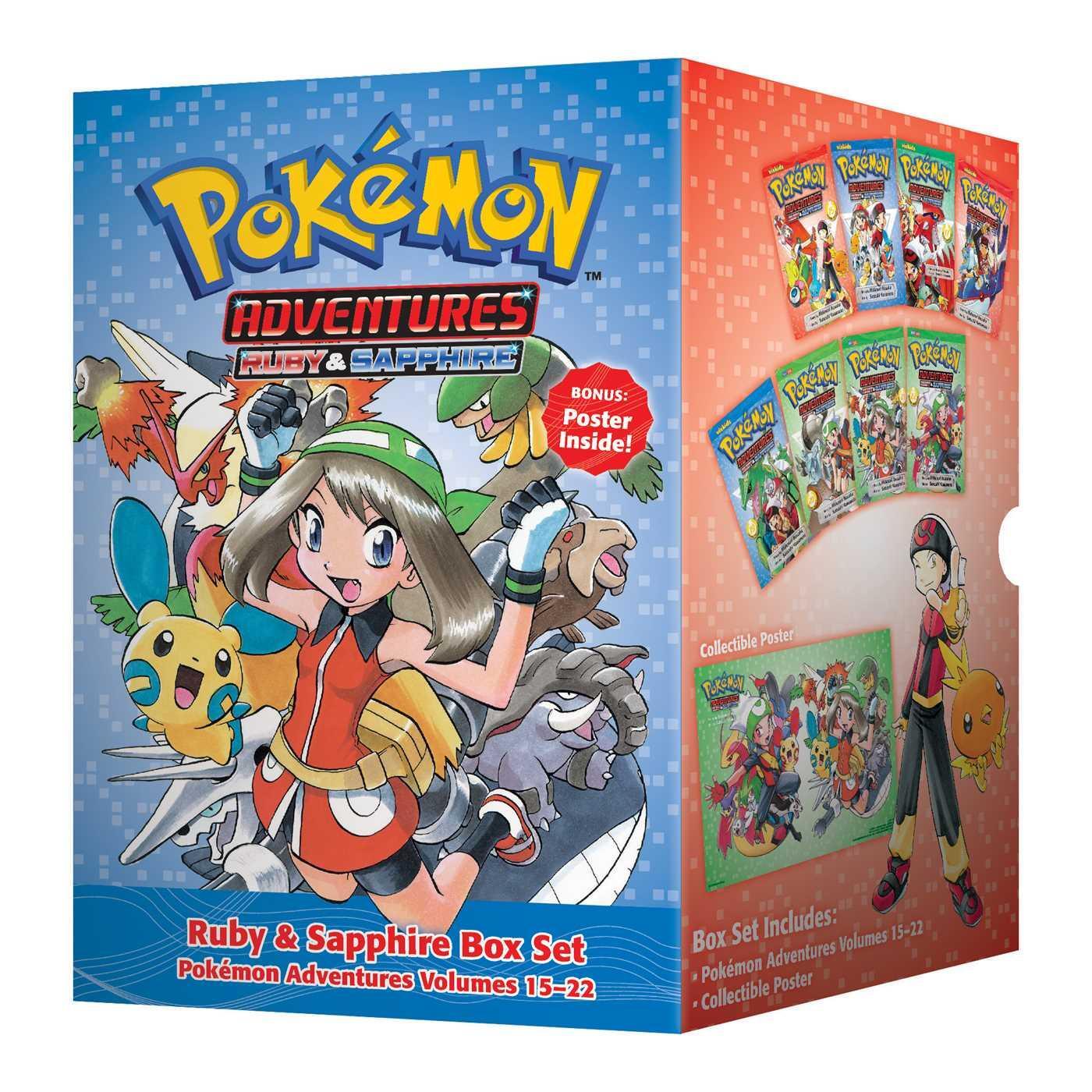 Cover: 9781421577760 | Pokemon Adventures Ruby &amp; Sapphire Box Set | Includes Volumes 15-22