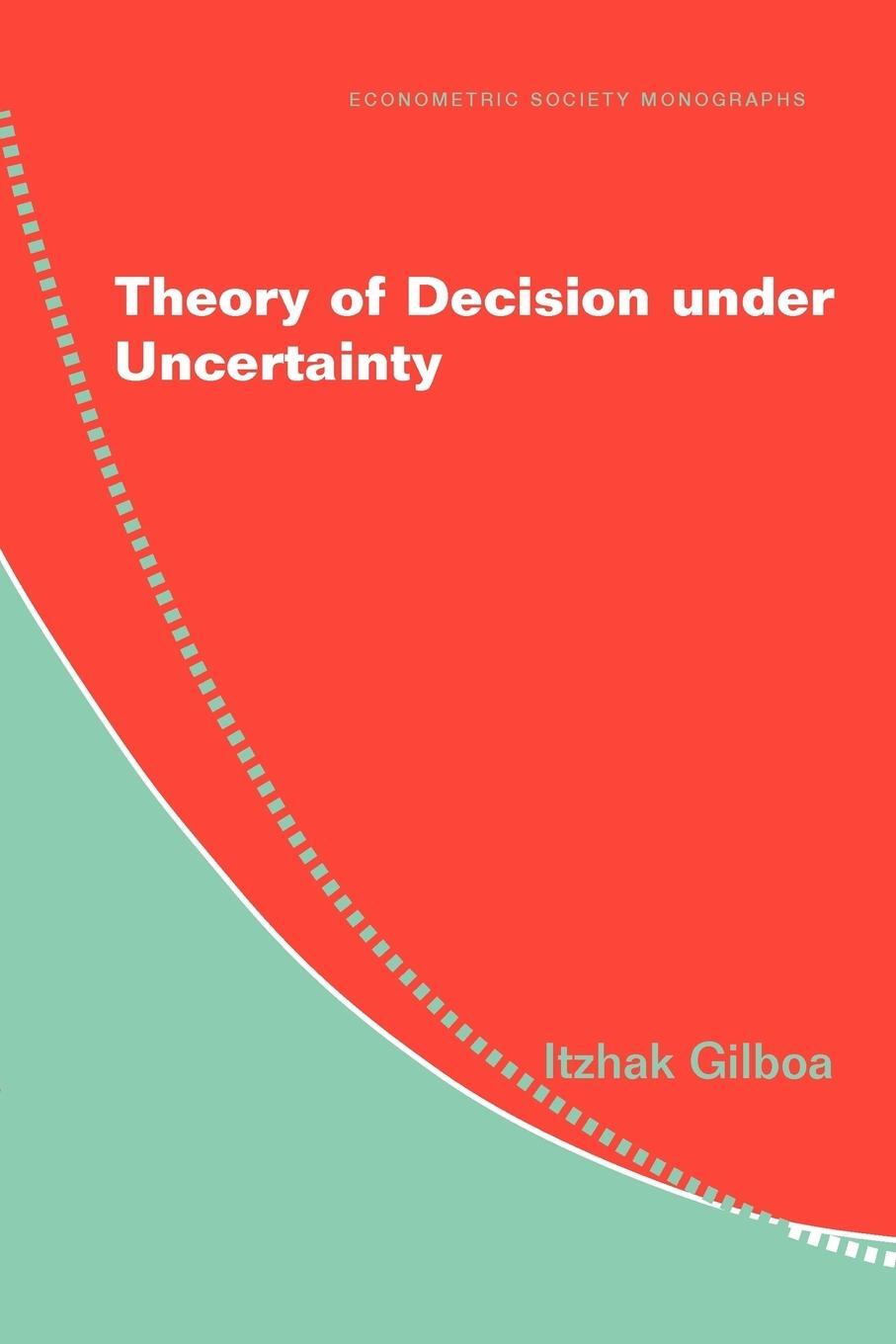Cover: 9780521741231 | Theory of Decision Under Uncertainty | Itzhak Gilboa | Taschenbuch
