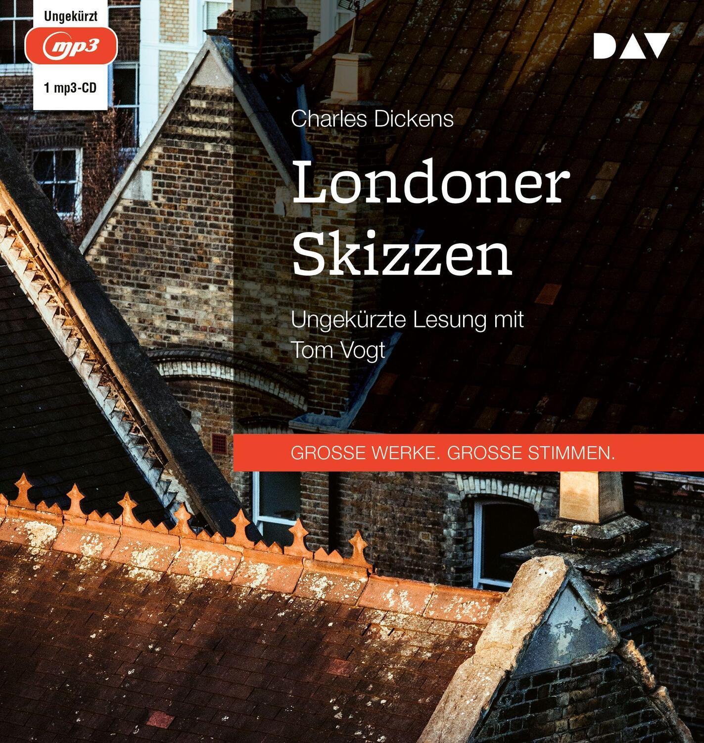 Cover: 9783742431622 | Londoner Skizzen | Ungekürzte Lesung mit Tom Vogt | Charles Dickens