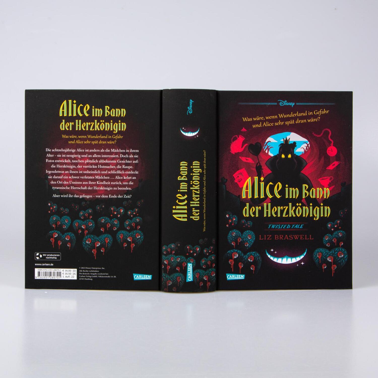 Bild: 9783551280701 | Disney. Twisted Tales: Alice im Bann der Herzkönigin | Buch | Deutsch