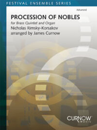 Cover: 884088080952 | Procession of Nobles | for Brass Quintet and Organ | Rimsky-Korsakov