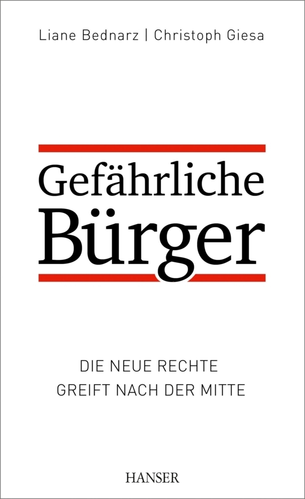 Cover: 9783446444614 | Gefährliche Bürger | Die neue Rechte greift nach der Mitte | Buch