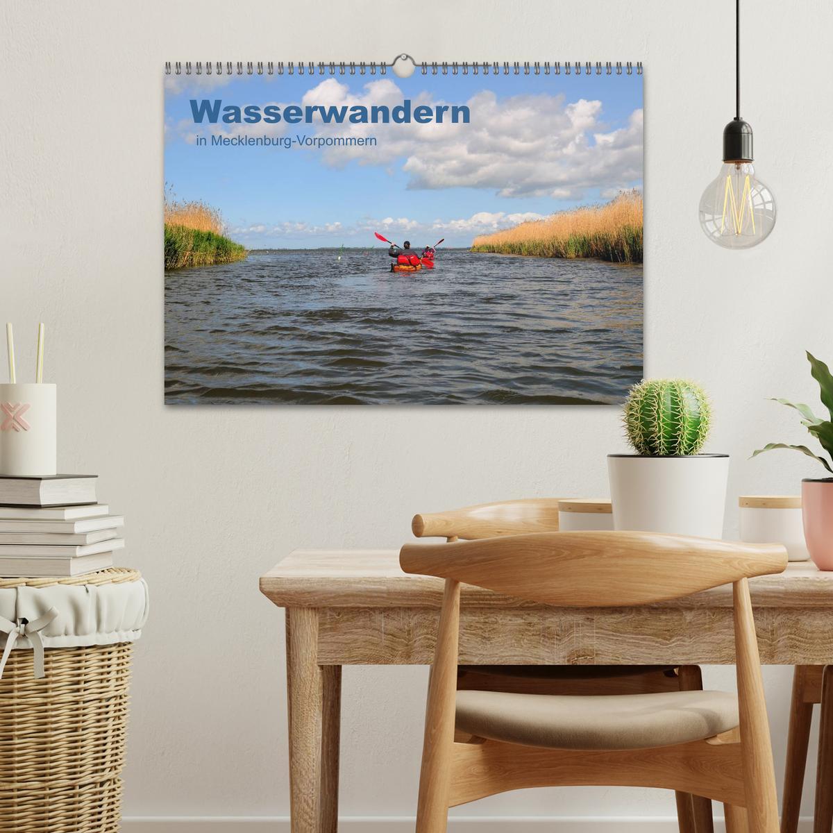 Bild: 9783435641192 | Wasserwandern in Mecklenburg-Vorpommern (Wandkalender 2025 DIN A3...