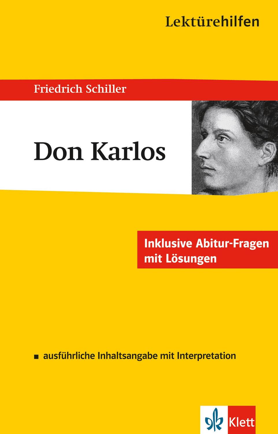 Cover: 9783129230442 | Lektürehilfen ' Don Carlos' | Friedrich von Schiller | Taschenbuch