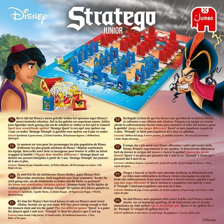 Bild: 8710126198032 | Stratego Junior Disney | Spiel | Deutsch | 2022 | Jumbo Spiele GmbH
