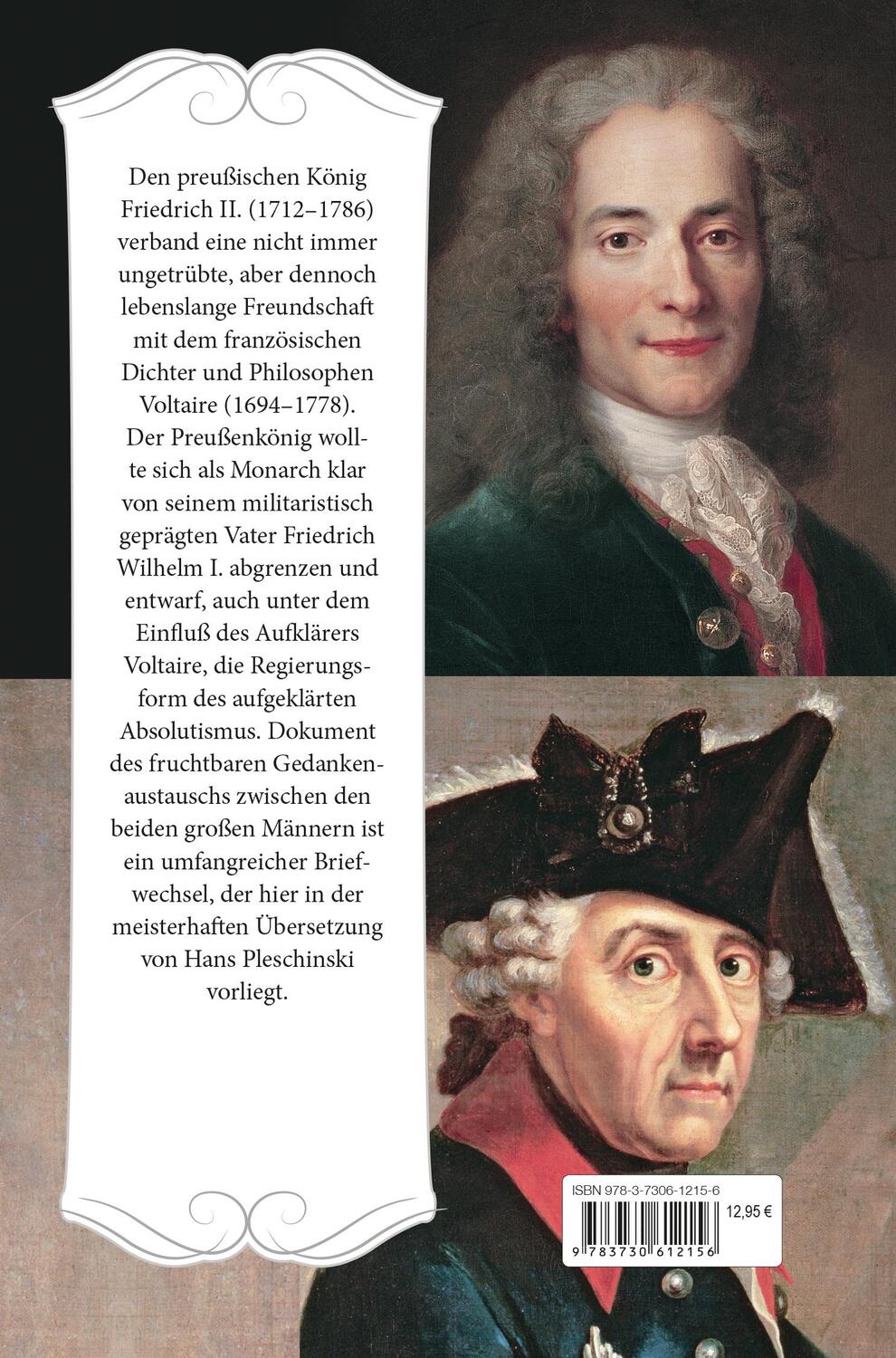 Bild: 9783730612156 | Voltaire - Friedrich der Große. Briefwechsel | Hans Pleschinski | Buch