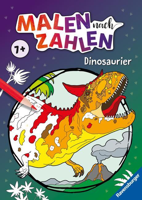 Cover: 9783473489541 | Ravensburger Malen nach Zahlen ab 7 Jahren Dinosaurier | Taschenbuch