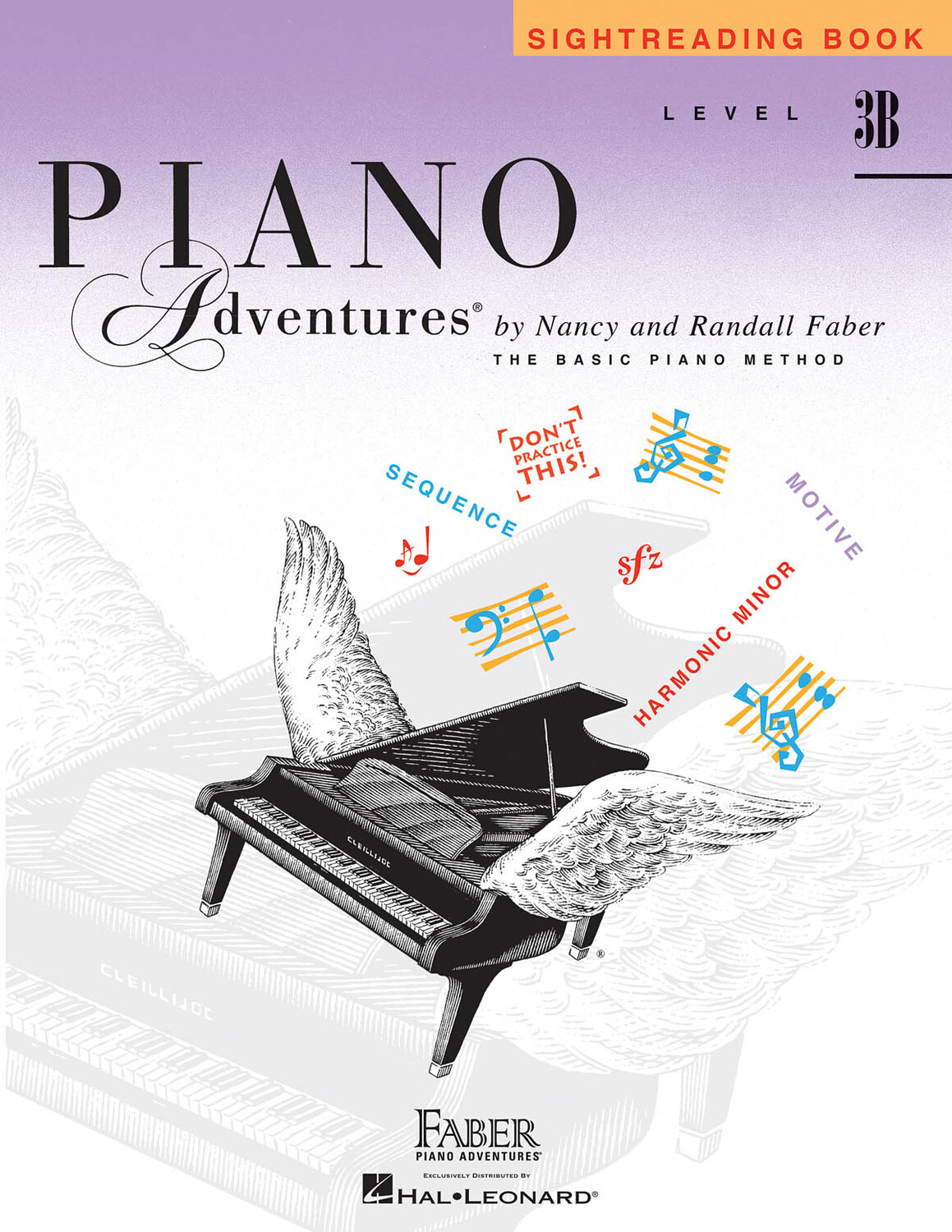 Cover: 888680041618 | Piano Adventures Sightreading Level 3B | Nancy Faber_Randall Faber