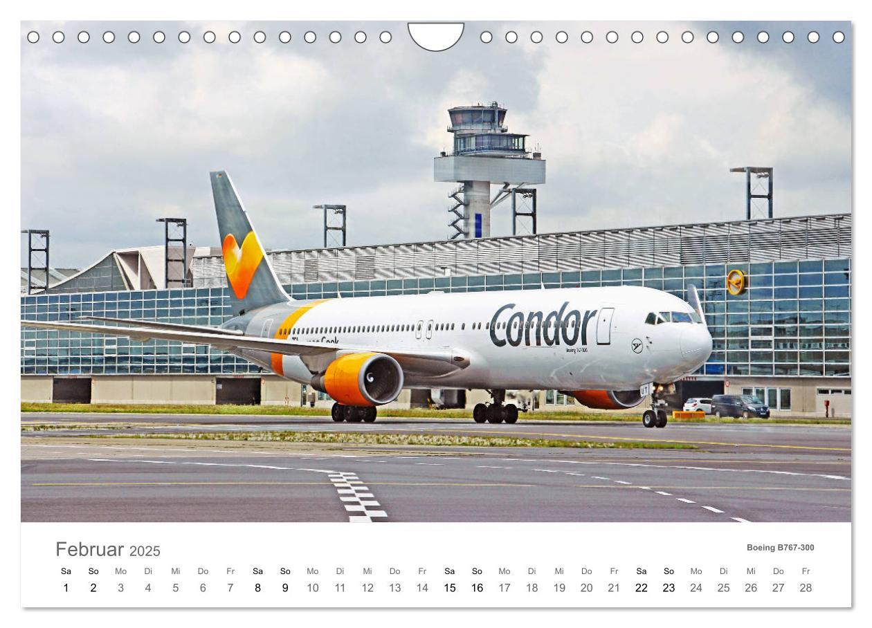 Bild: 9783435130795 | Große und kleine Flieger am Flughafen (Wandkalender 2025 DIN A4...